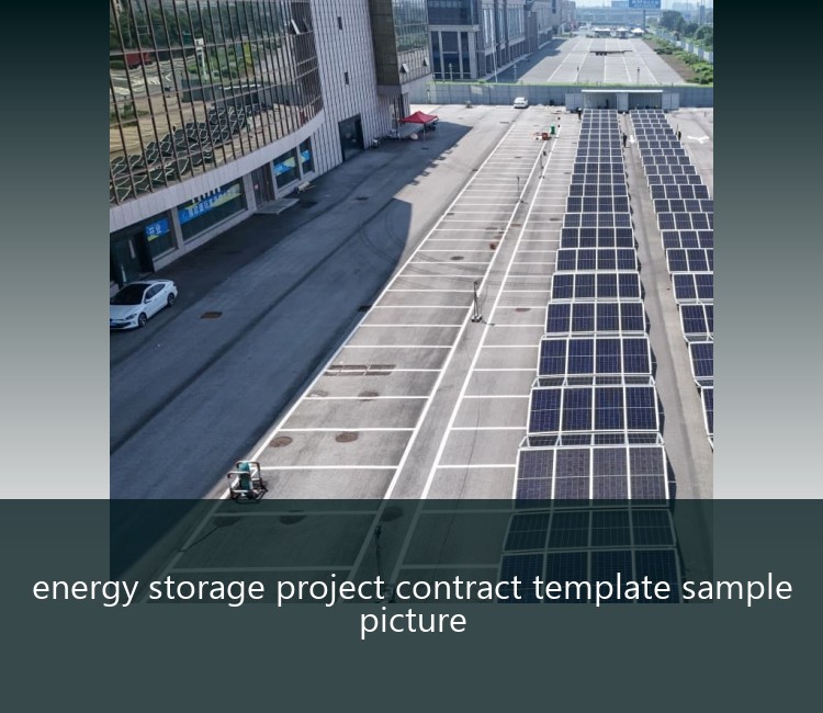 energy storage project contract template sample picture