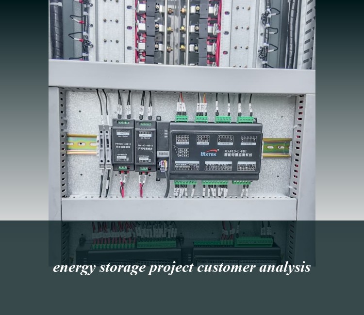 energy storage project customer analysis