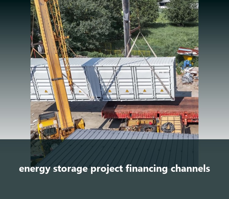 energy storage project financing channels