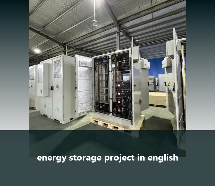 energy storage project in english