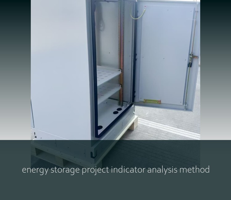 energy storage project indicator analysis method