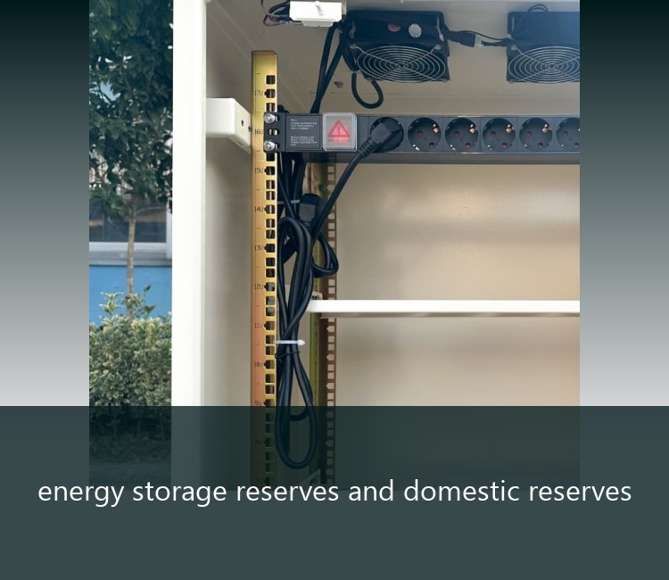 energy storage reserves and domestic reserves