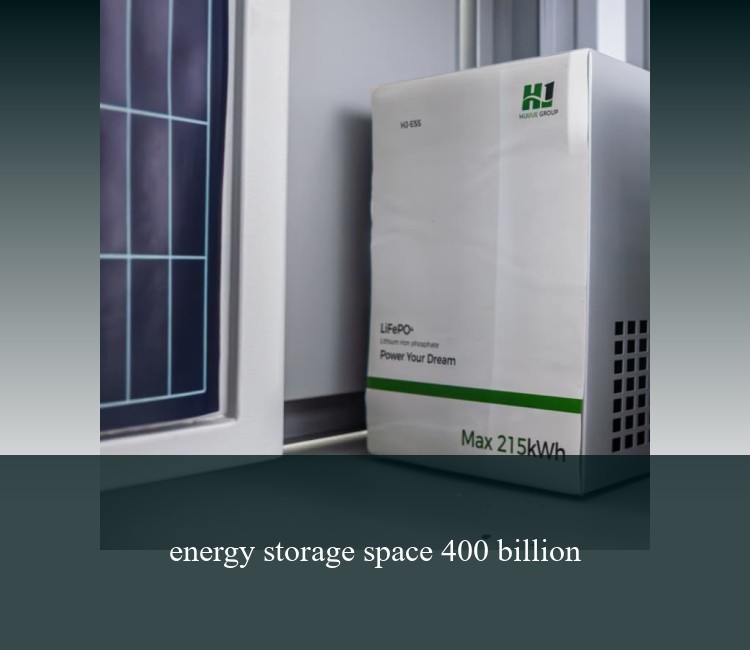 energy storage space 400 billion