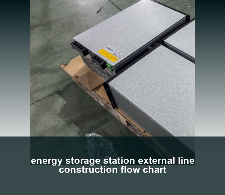 energy storage station external line construction flow chart