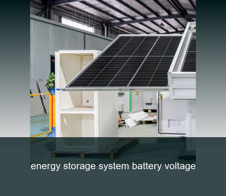 energy storage system battery voltage