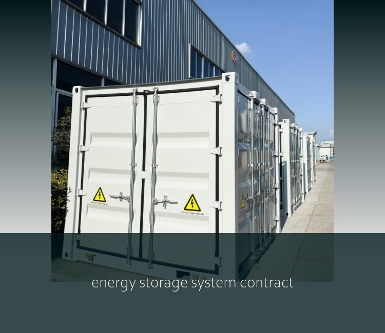 energy storage system contract
