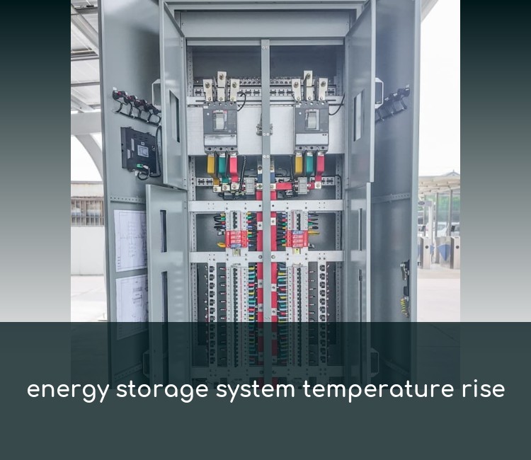 energy storage system temperature rise