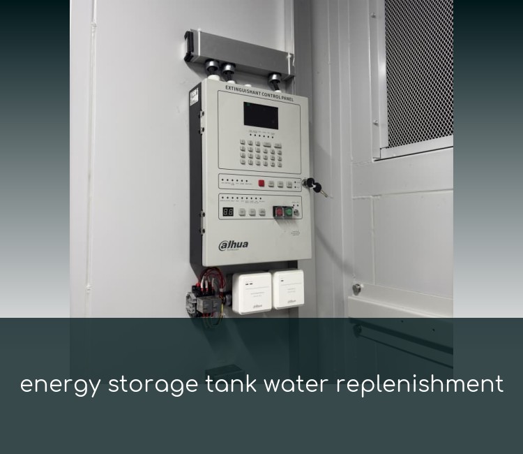 energy storage tank water replenishment