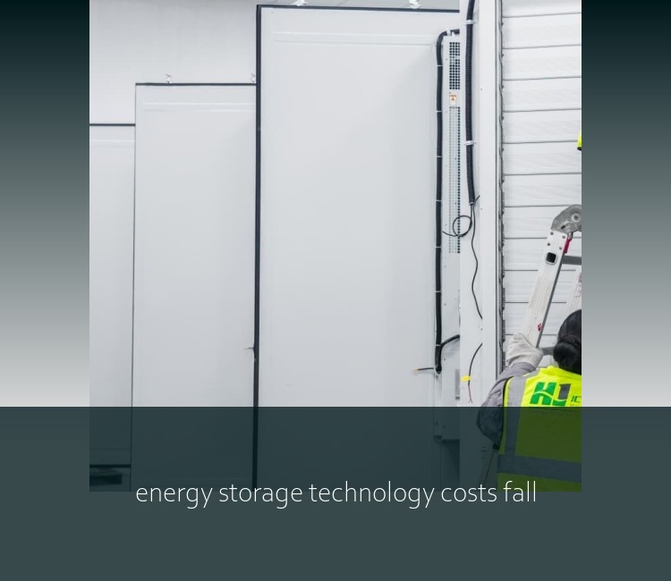 energy storage technology costs fall