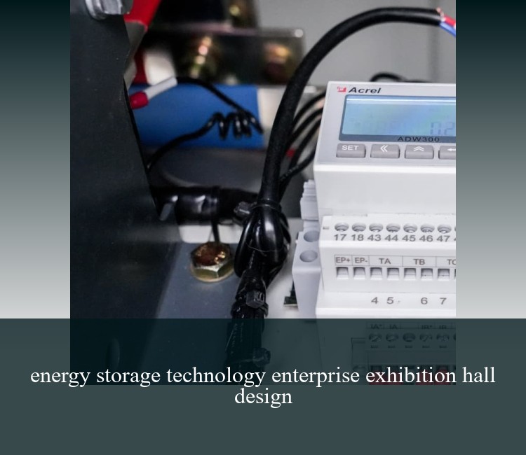 energy storage technology enterprise exhibition hall design
