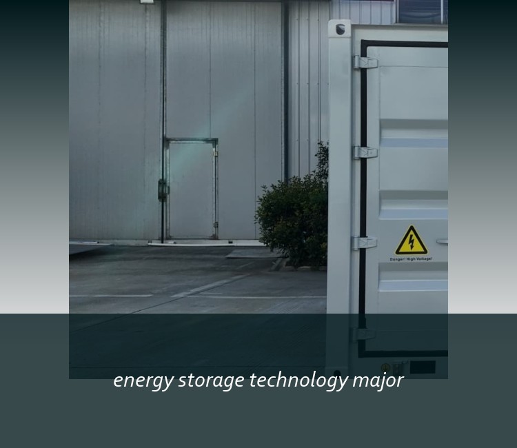 energy storage technology major