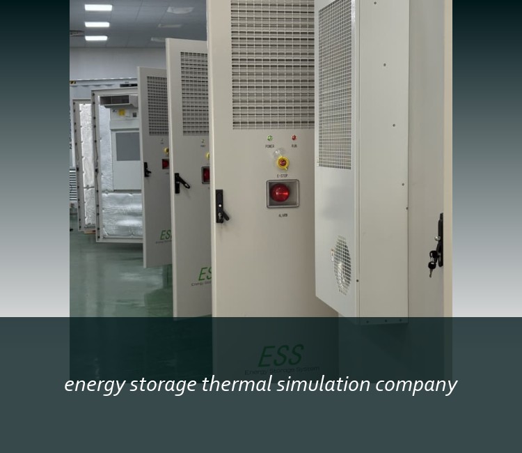 energy storage thermal simulation company
