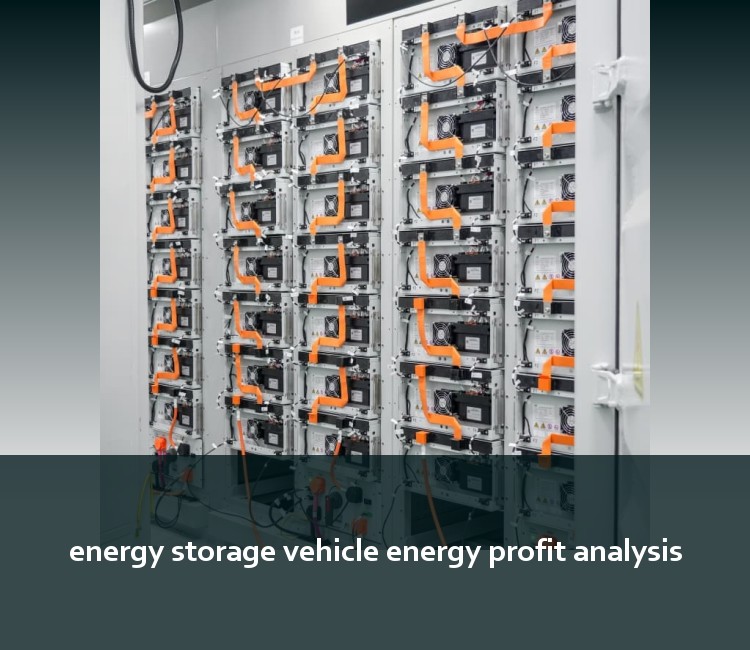 energy storage vehicle energy profit analysis