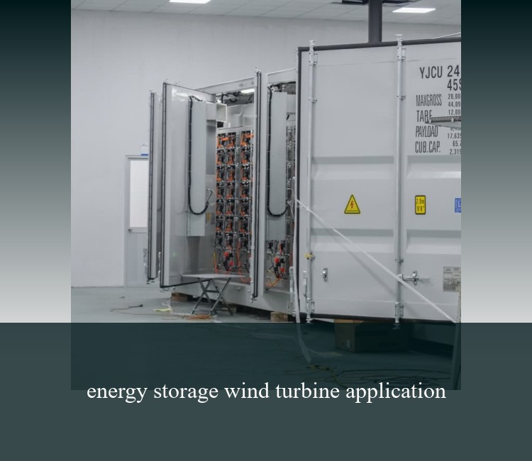 energy storage wind turbine application