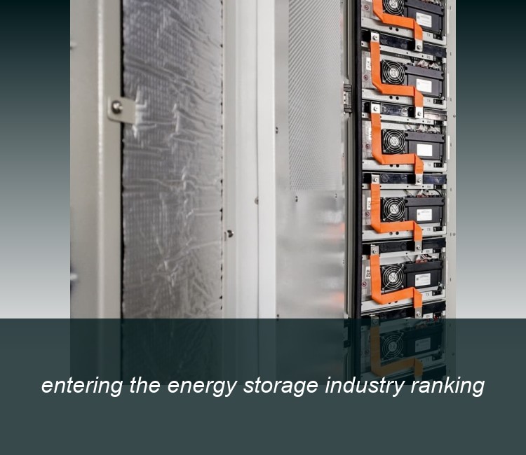 entering the energy storage industry ranking