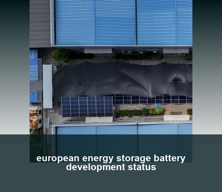 european energy storage battery development status