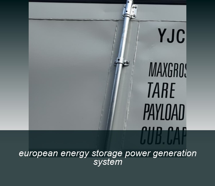 european energy storage power generation system