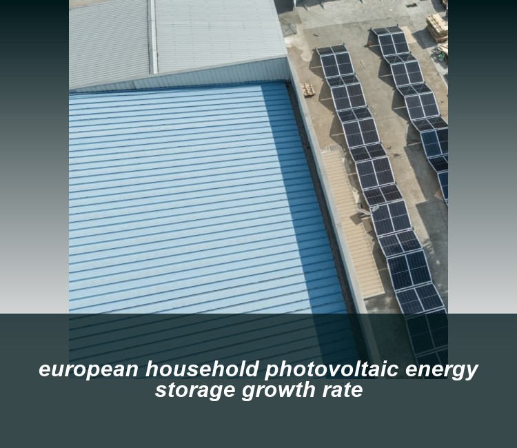 european household photovoltaic energy storage growth rate