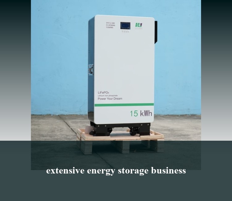 extensive energy storage business