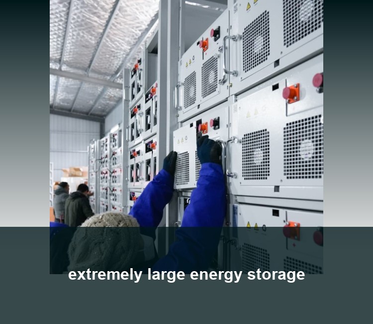 extremely large energy storage