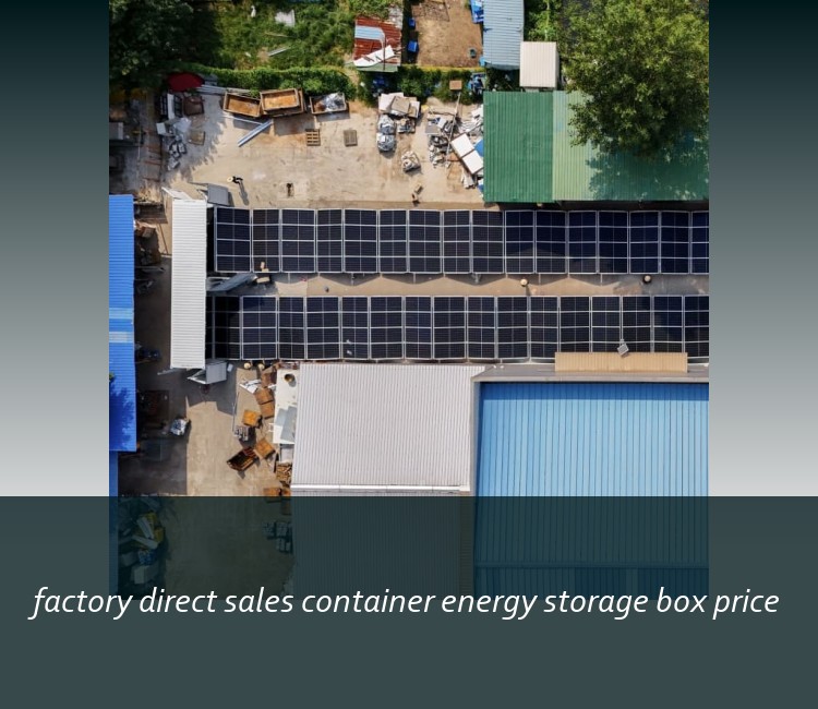 factory direct sales container energy storage box price