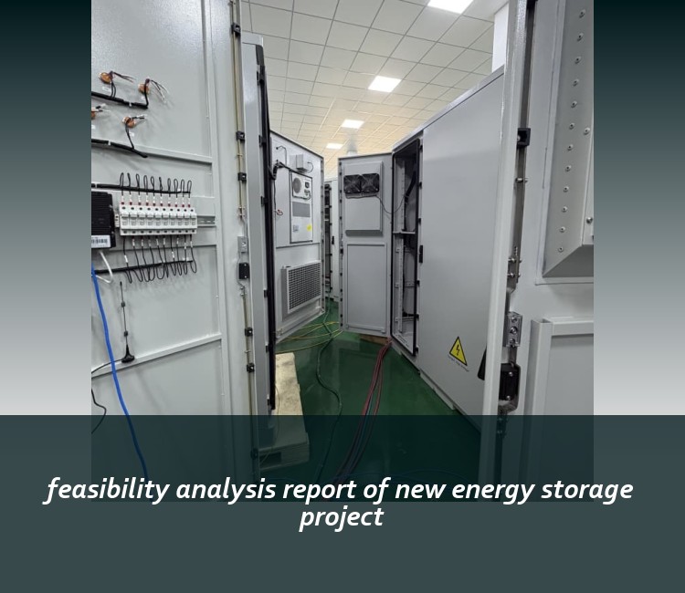 feasibility analysis report of new energy storage project