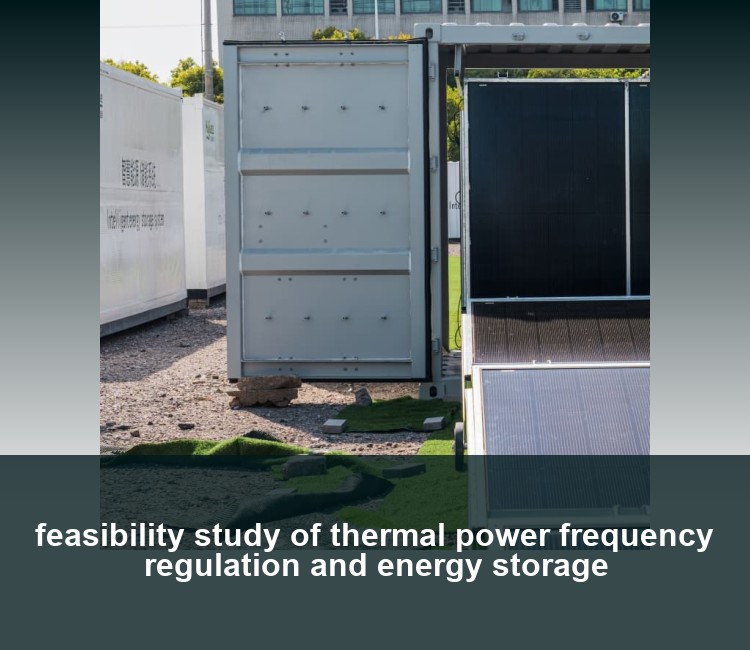 feasibility study of thermal power frequency regulation and energy storage