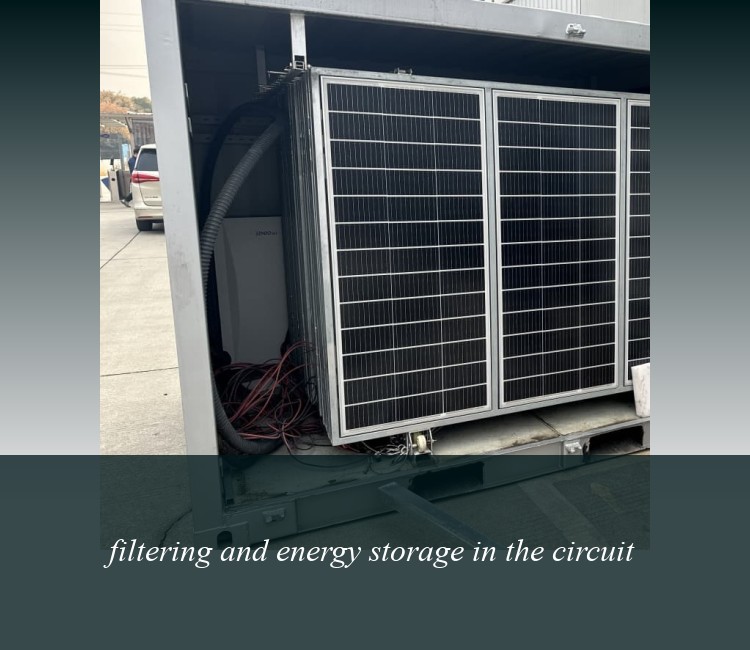 filtering and energy storage in the circuit