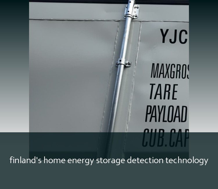 finland's home energy storage detection technology