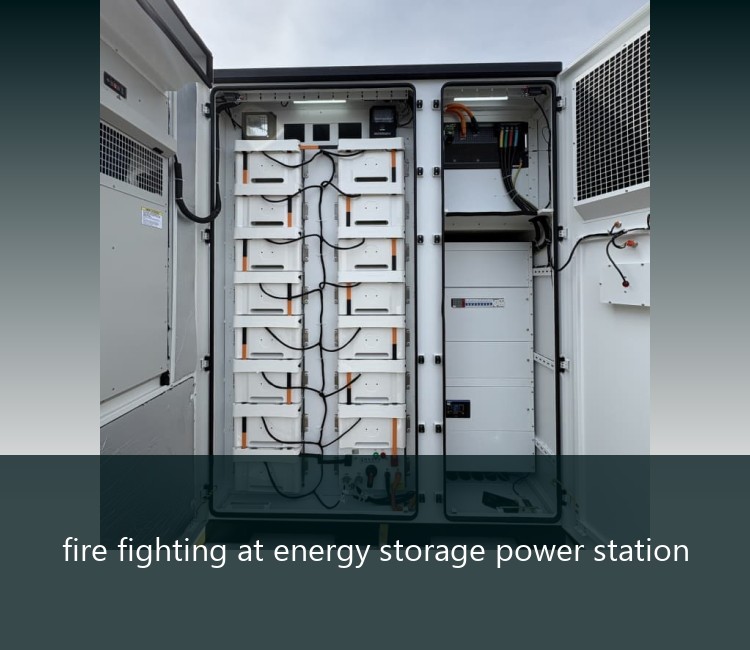 fire fighting at energy storage power station