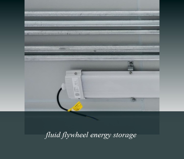 fluid flywheel energy storage