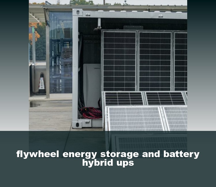 flywheel energy storage and battery hybrid ups