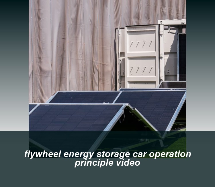 flywheel energy storage car operation principle video