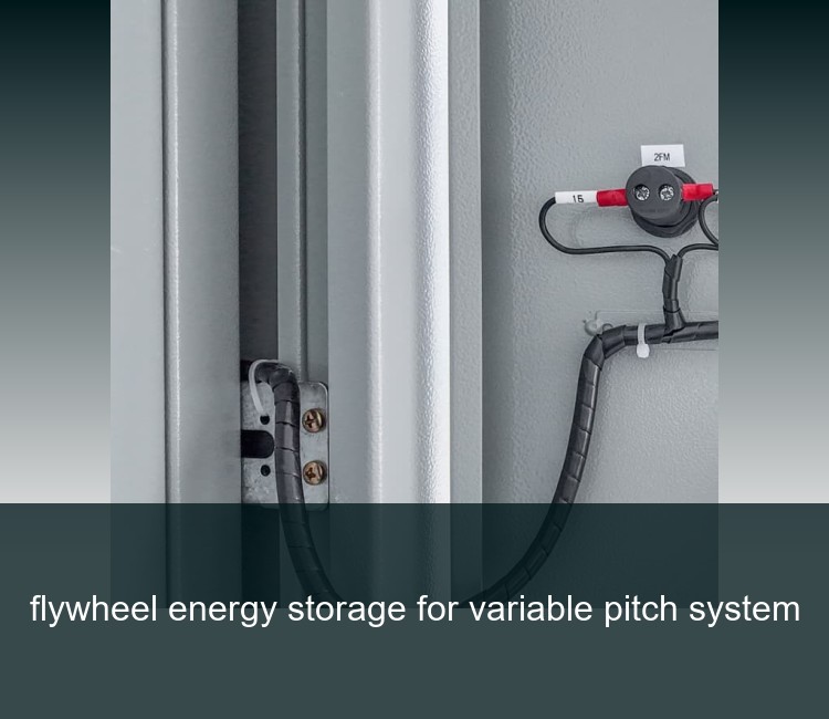 flywheel energy storage for variable pitch system