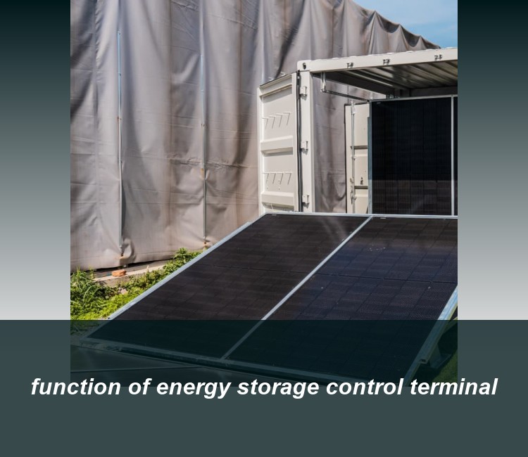 function of energy storage control terminal