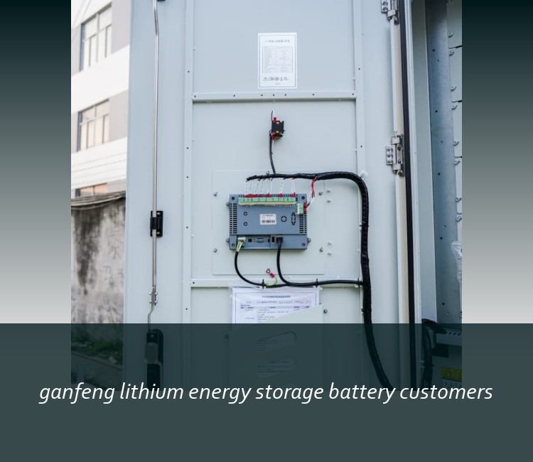 ganfeng lithium energy storage battery customers