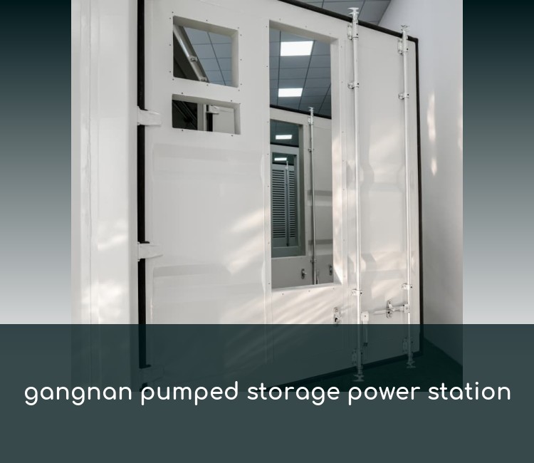 gangnan pumped storage power station
