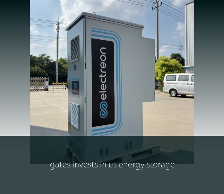gates invests in us energy storage