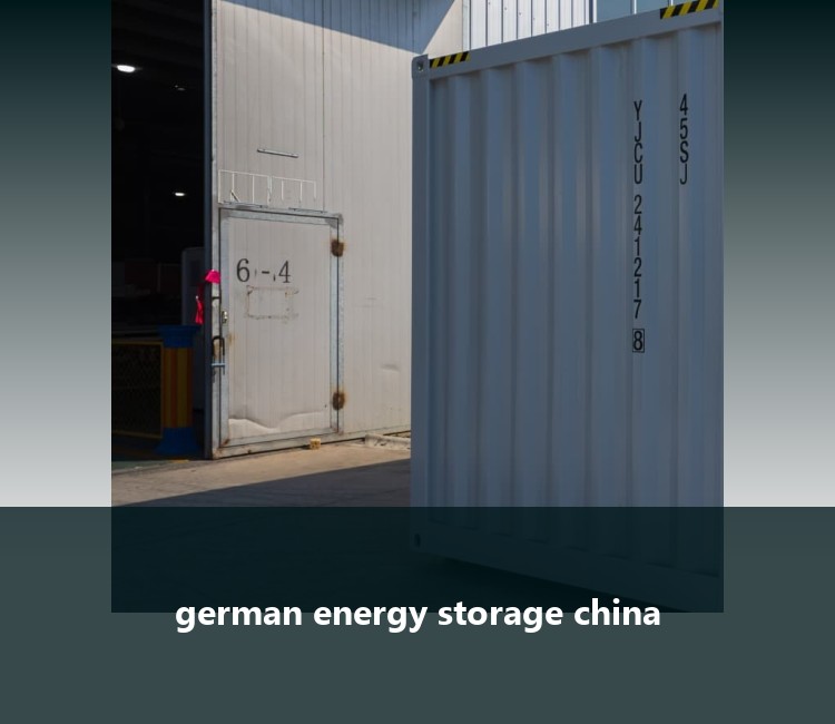 german energy storage china