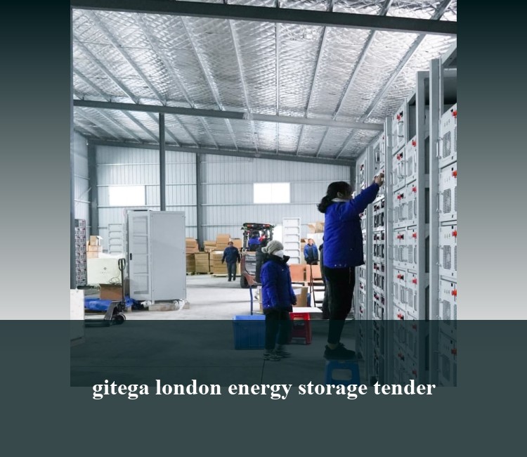 gitega london energy storage tender