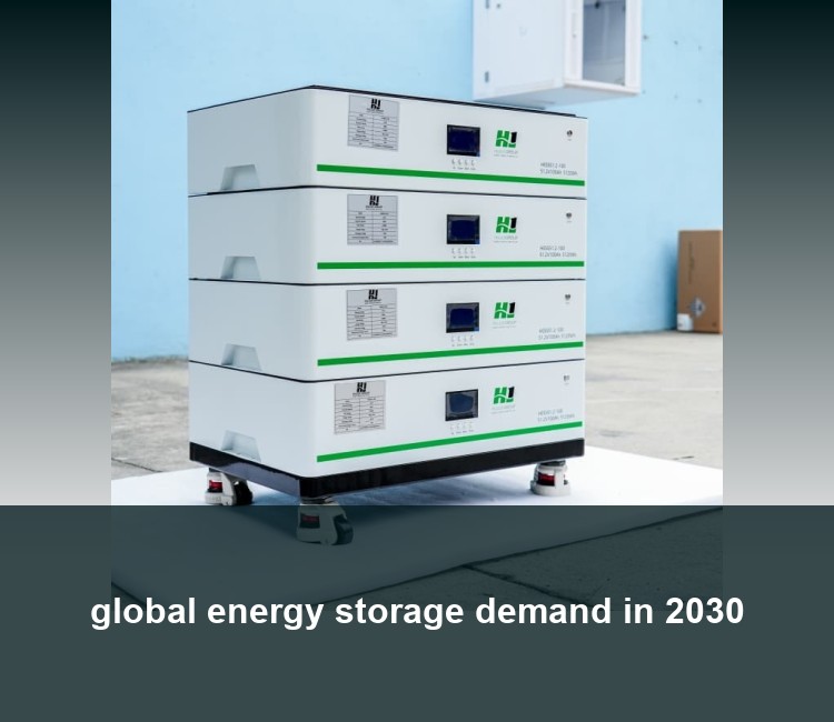 global energy storage demand in 2030