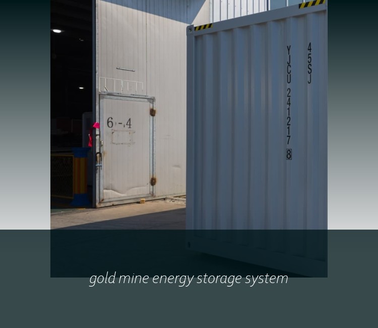 gold mine energy storage system