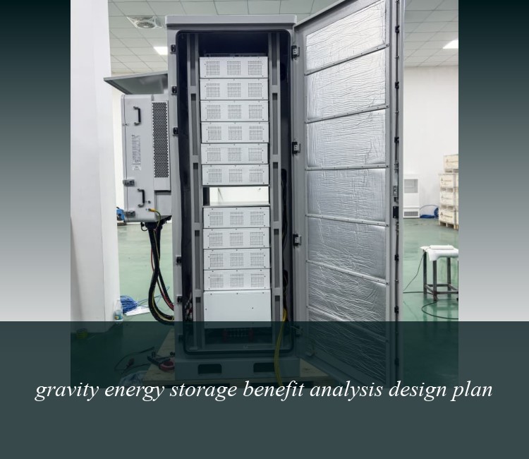 gravity energy storage benefit analysis design plan