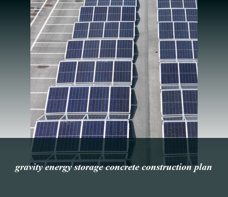 gravity energy storage concrete construction plan