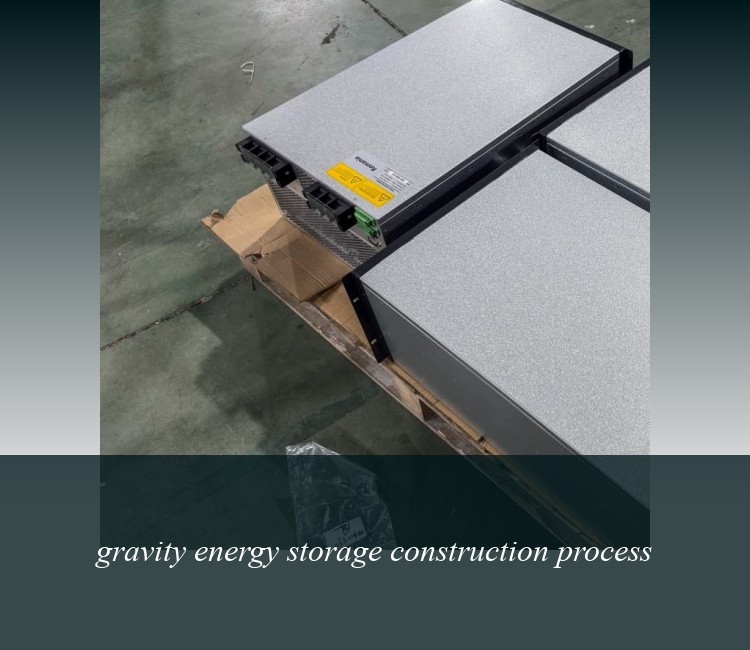 gravity energy storage construction process
