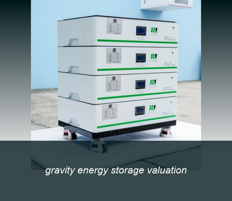 gravity energy storage valuation
