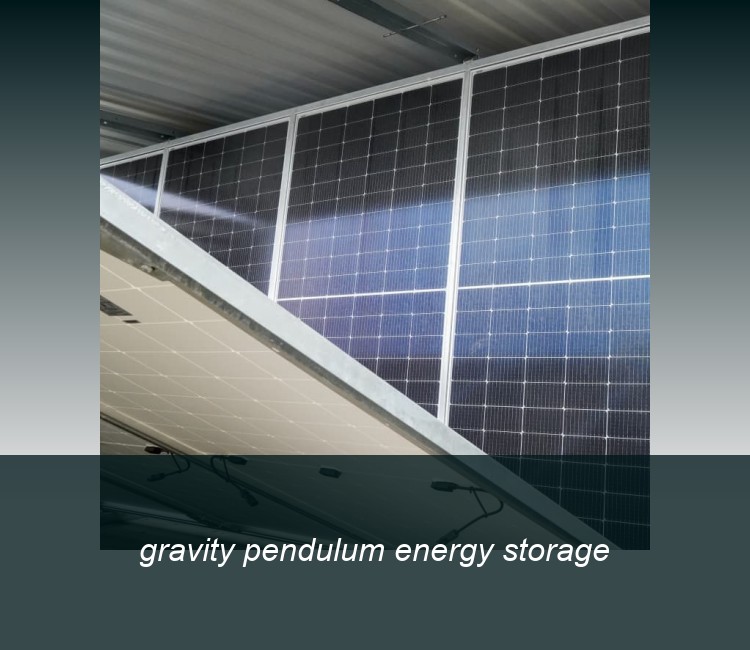 gravity pendulum energy storage