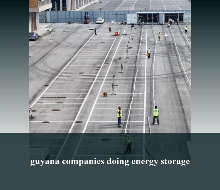 guyana companies doing energy storage