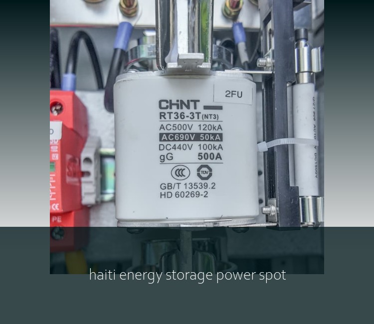haiti energy storage power spot