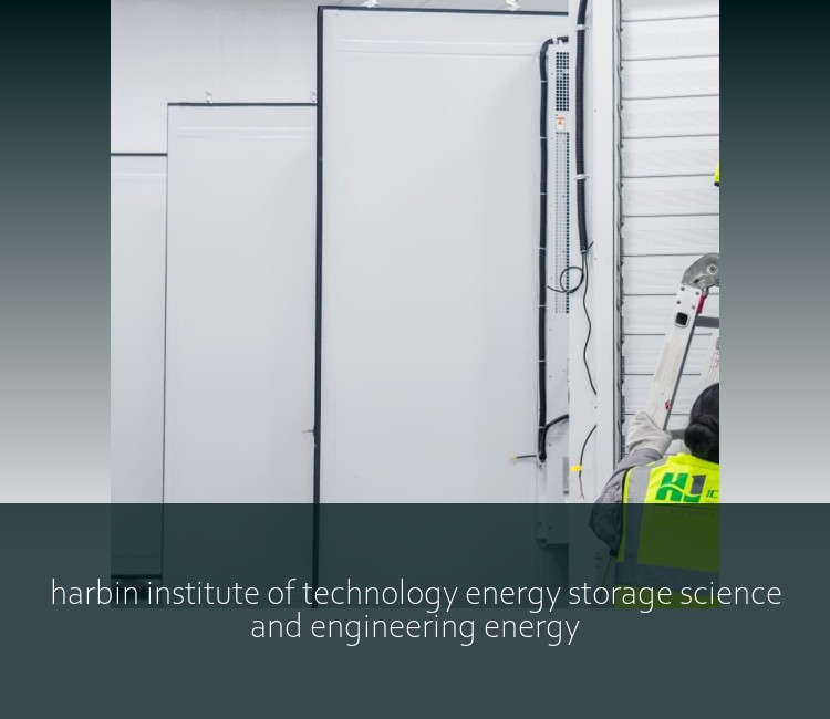 harbin institute of technology energy storage science and engineering energy